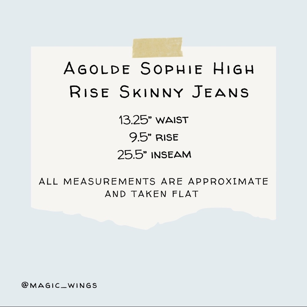 Agolde Sophie Ripped High Waist Crop Jean In Spell - Picture 13 of 13
